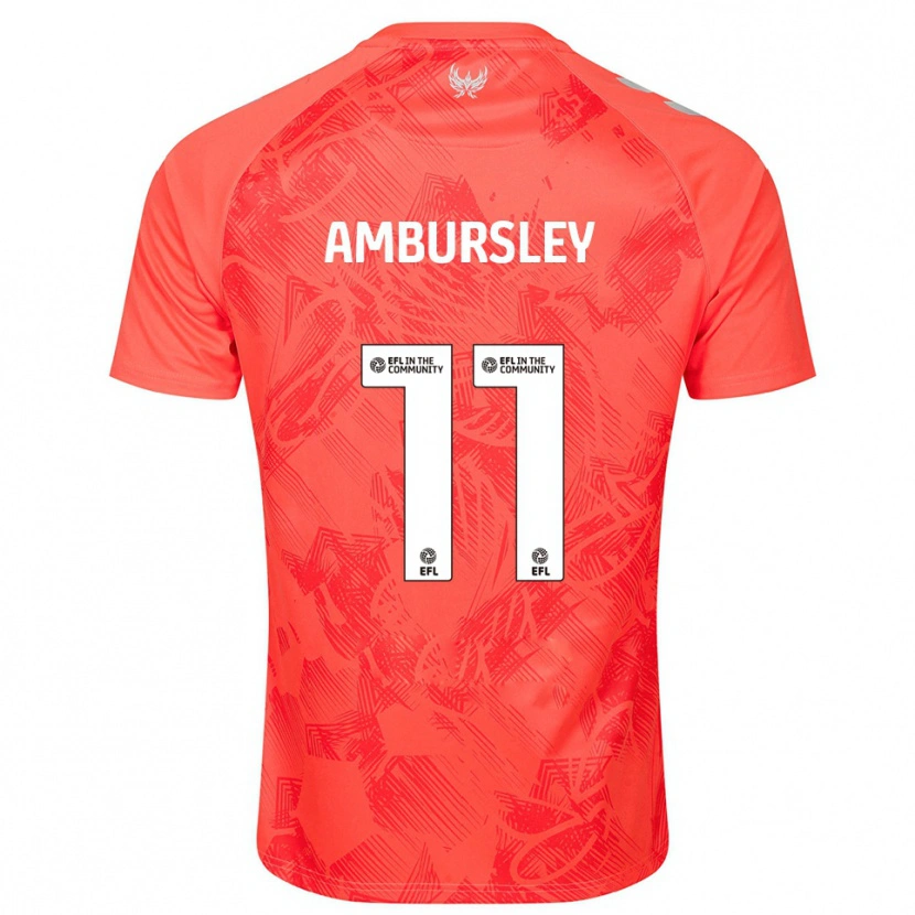 Danxen Damen Conrad Ambursley #11 Orange Weiß Auswärtstrikot Trikot 2025/26 T-Shirt Österreich
