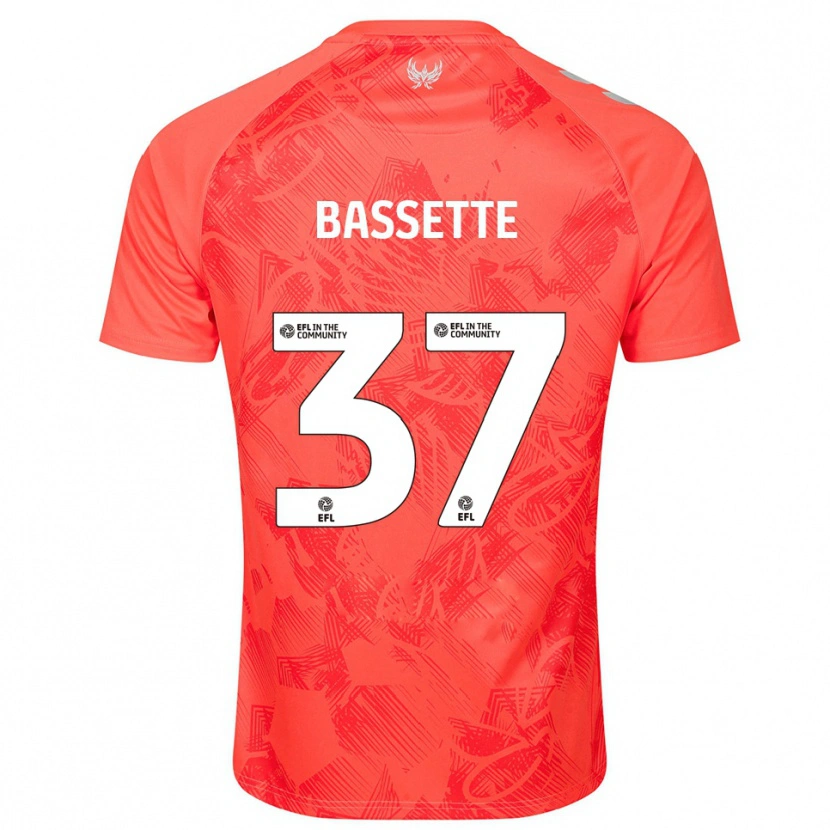 Danxen Damen Norman Bassette #37 Orange Weiß Auswärtstrikot Trikot 2025/26 T-Shirt Österreich