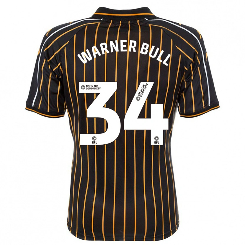 Danxen Damen Lucy Warner-Bull #34 Weiß Schwarz Auswärtstrikot Trikot 2025/26 T-Shirt Österreich