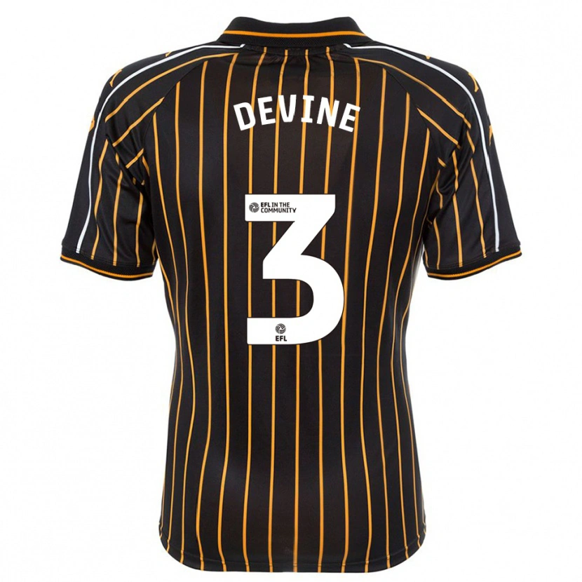 Danxen Damen Ed Devine #3 Weiß Schwarz Auswärtstrikot Trikot 2025/26 T-Shirt Österreich