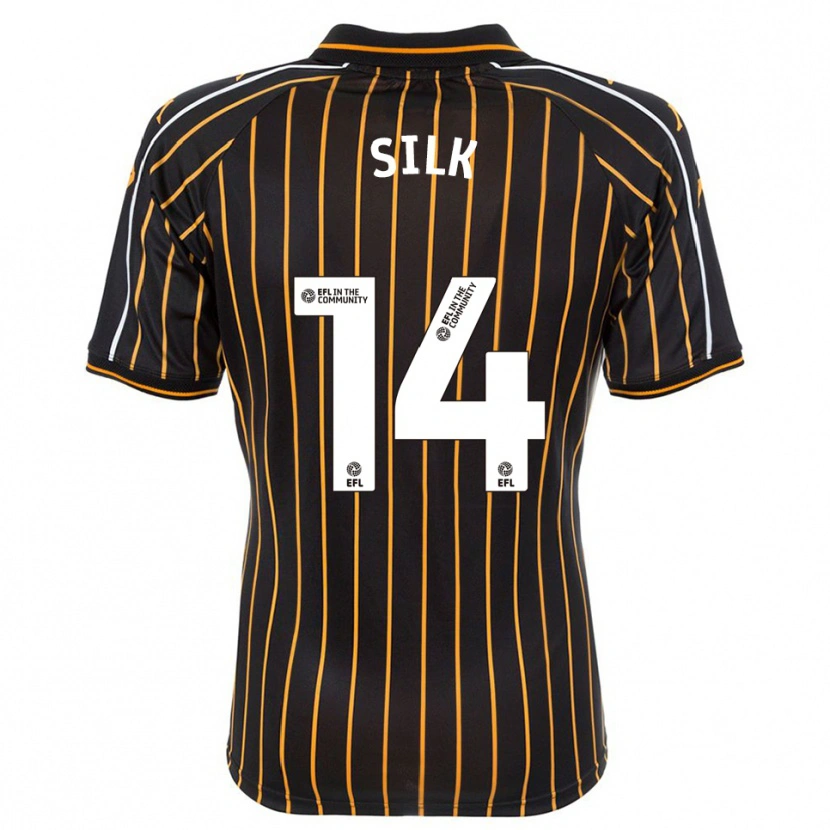 Danxen Damen Reuben Silk #14 Weiß Schwarz Auswärtstrikot Trikot 2025/26 T-Shirt Österreich