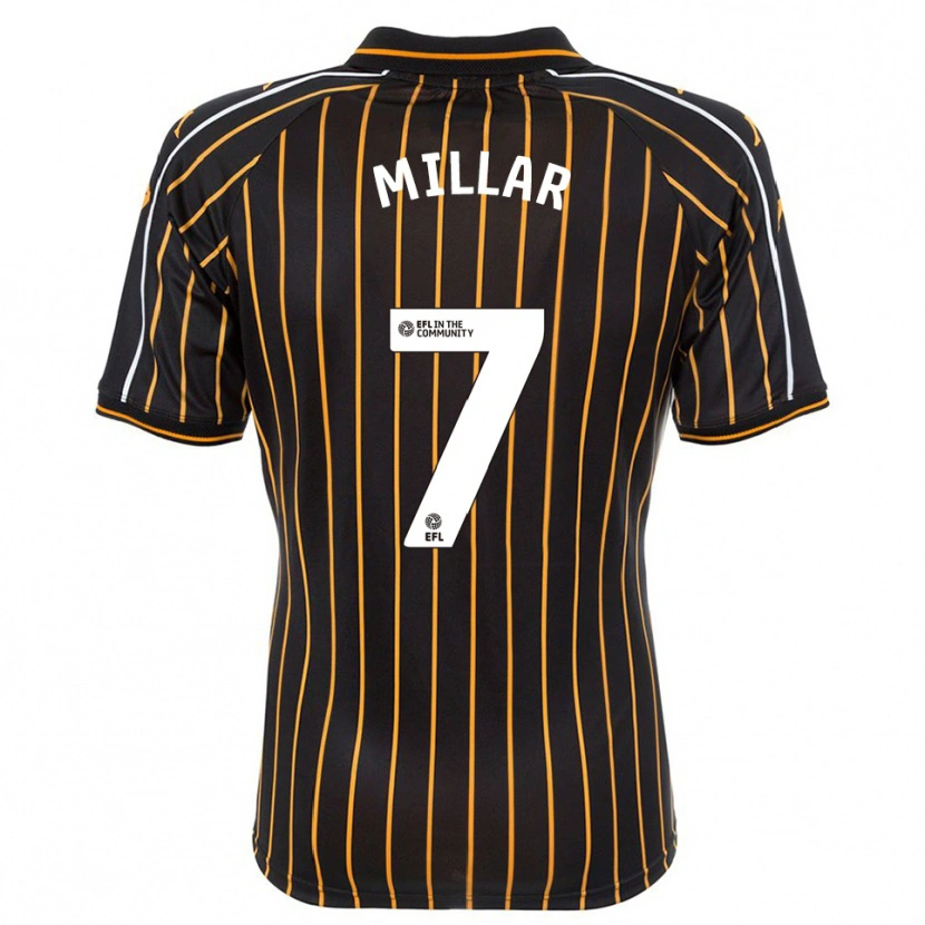 Danxen Damen Liam Millar #7 Weiß Schwarz Auswärtstrikot Trikot 2025/26 T-Shirt Österreich