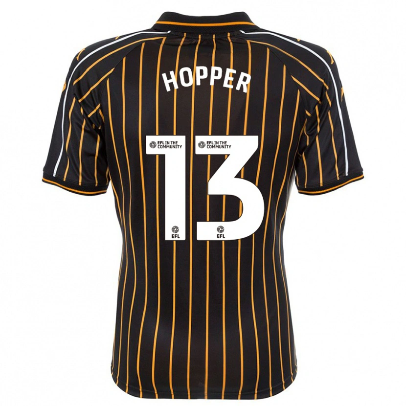 Danxen Damen Jake Hopper #13 Weiß Schwarz Auswärtstrikot Trikot 2025/26 T-Shirt Österreich