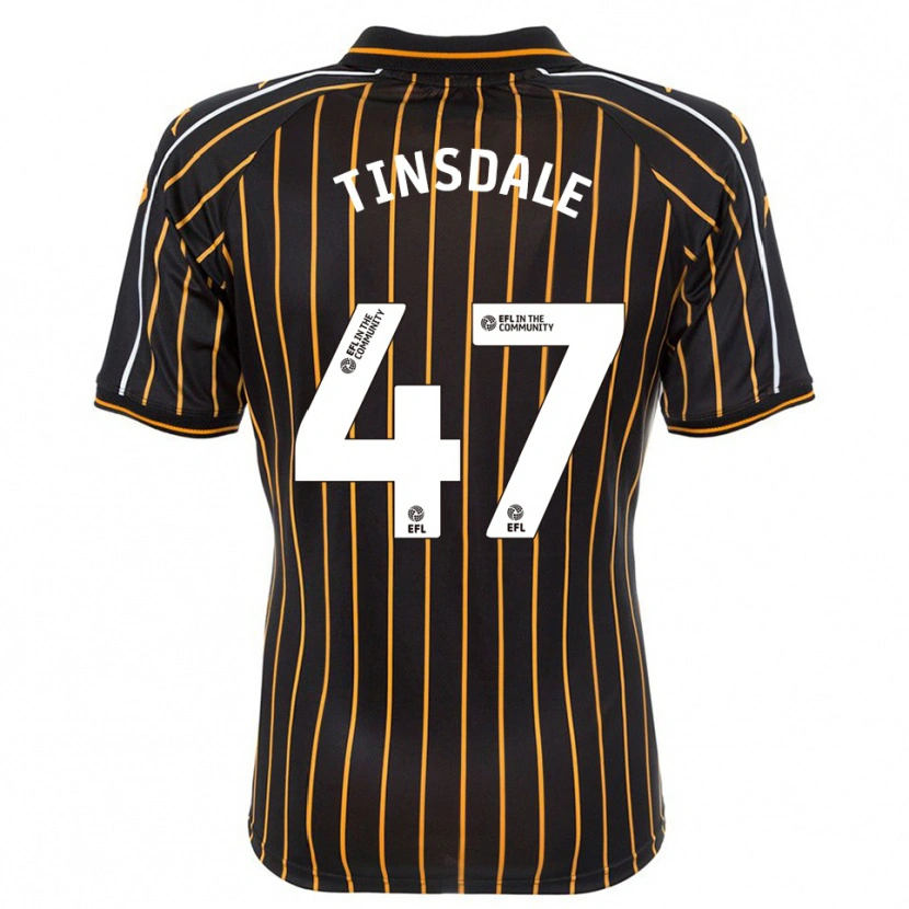 Danxen Damen Nathan Tinsdale #47 Weiß Schwarz Auswärtstrikot Trikot 2025/26 T-Shirt Österreich