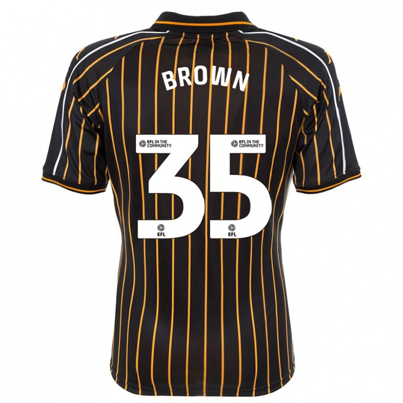Danxen Damen Pharrell Brown #35 Weiß Schwarz Auswärtstrikot Trikot 2025/26 T-Shirt Österreich