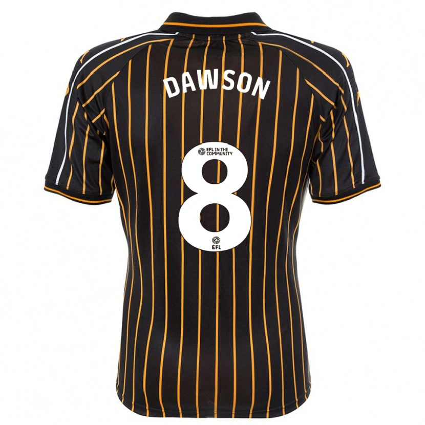 Danxen Damen Lucas Dawson #8 Weiß Schwarz Auswärtstrikot Trikot 2025/26 T-Shirt Österreich