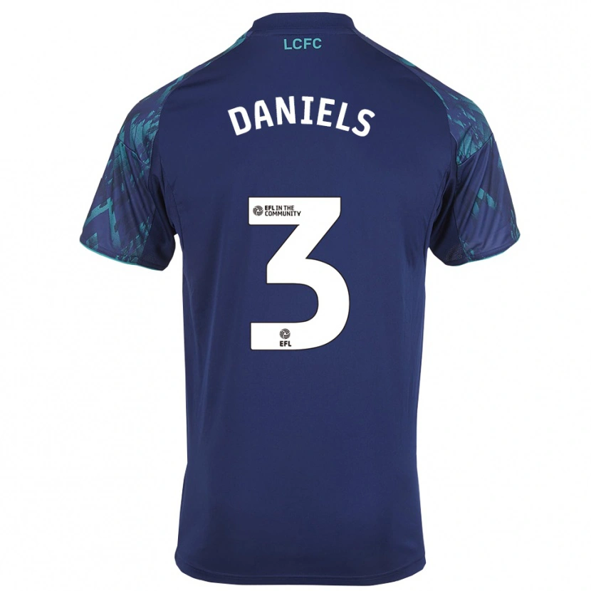 Danxen Damen Will Daniels #3 Marinegrün Weiß Auswärtstrikot Trikot 2025/26 T-Shirt Österreich
