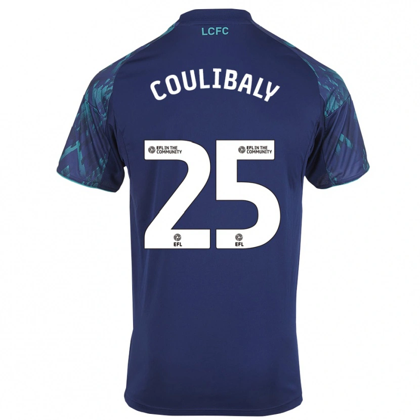 Danxen Damen Woyo Coulibaly #25 Marinegrün Weiß Auswärtstrikot Trikot 2025/26 T-Shirt Österreich