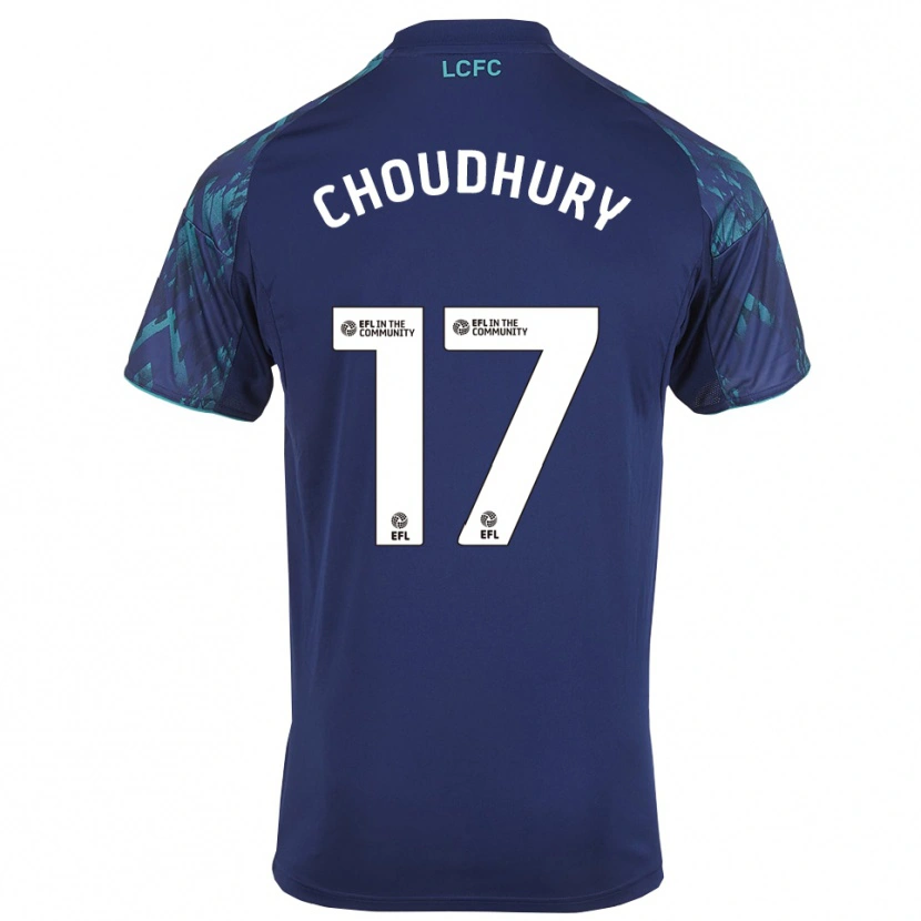 Danxen Damen Hamza Choudhury #17 Marinegrün Weiß Auswärtstrikot Trikot 2025/26 T-Shirt Österreich