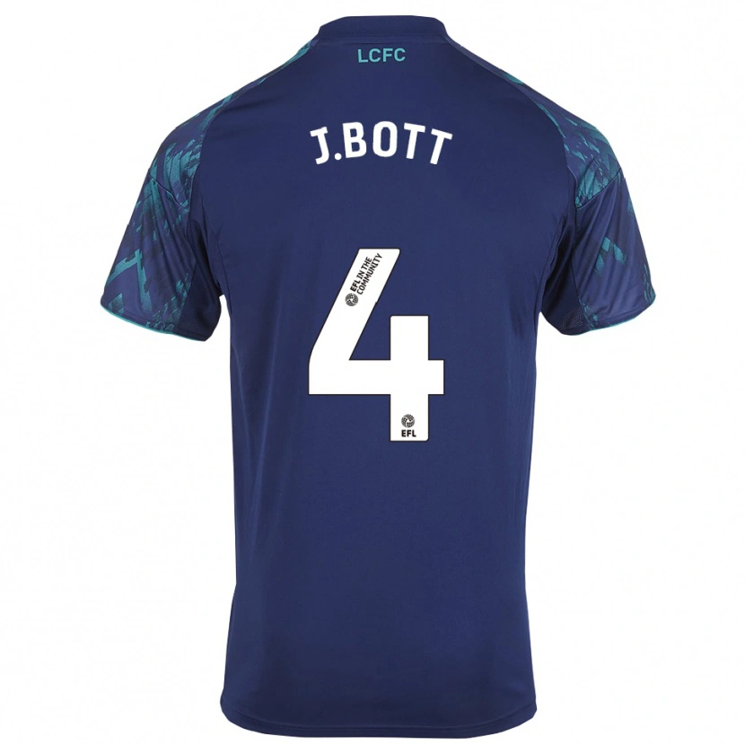 Danxen Damen C. J. Bott #4 Marinegrün Weiß Auswärtstrikot Trikot 2025/26 T-Shirt Österreich