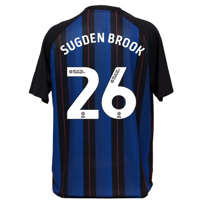 Danxen Damen Darcie Sugden-Brook #26 Blau Schwarz Auswärtstrikot Trikot 2025/26 T-Shirt Österreich