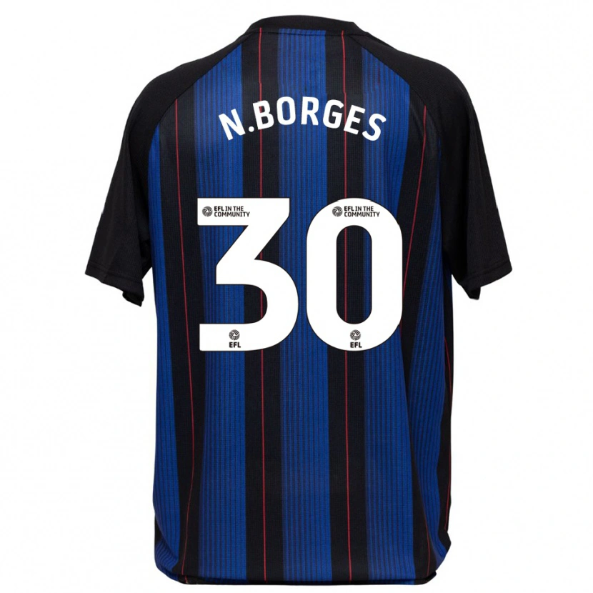 Danxen Damen Neto Borges #30 Blau Schwarz Auswärtstrikot Trikot 2025/26 T-Shirt Österreich