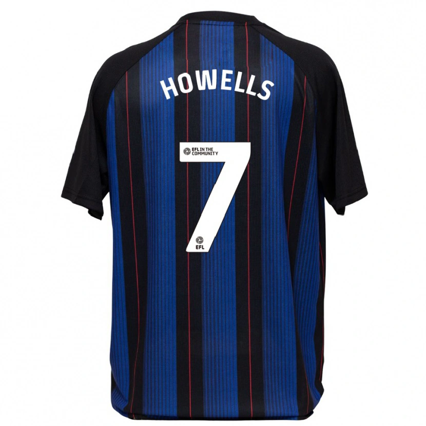 Danxen Damen Max Howells #7 Blau Schwarz Auswärtstrikot Trikot 2025/26 T-Shirt Österreich