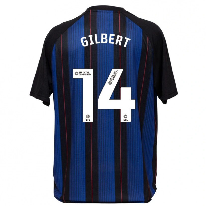 Danxen Damen Alex Gilbert #14 Blau Schwarz Auswärtstrikot Trikot 2025/26 T-Shirt Österreich