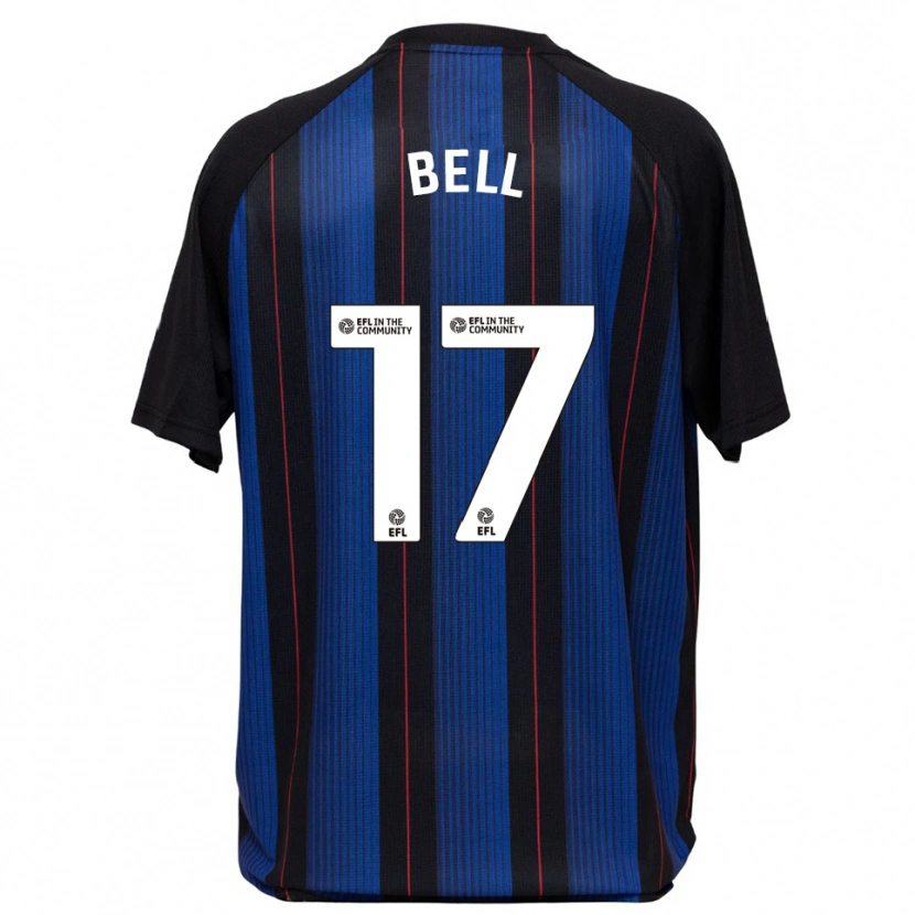 Danxen Damen Millie Bell #17 Blau Schwarz Auswärtstrikot Trikot 2025/26 T-Shirt Österreich