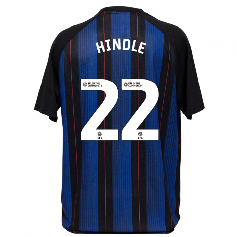 Danxen Damen Rachel Hindle #22 Blau Schwarz Auswärtstrikot Trikot 2025/26 T-Shirt Österreich