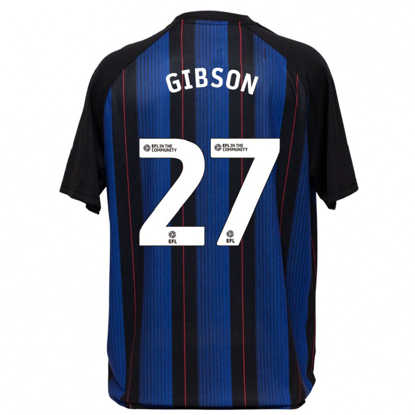 Danxen Damen Georgia Gibson #27 Blau Schwarz Auswärtstrikot Trikot 2025/26 T-Shirt Österreich
