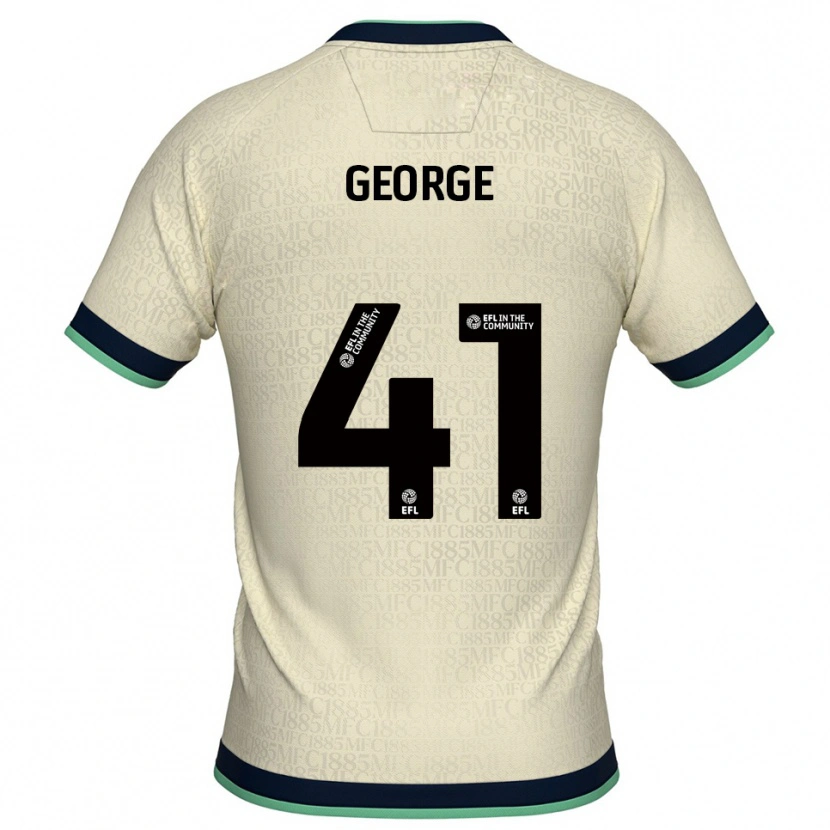 Danxen Damen George Evans #41 Champagner Marine Auswärtstrikot Trikot 2025/26 T-Shirt Österreich