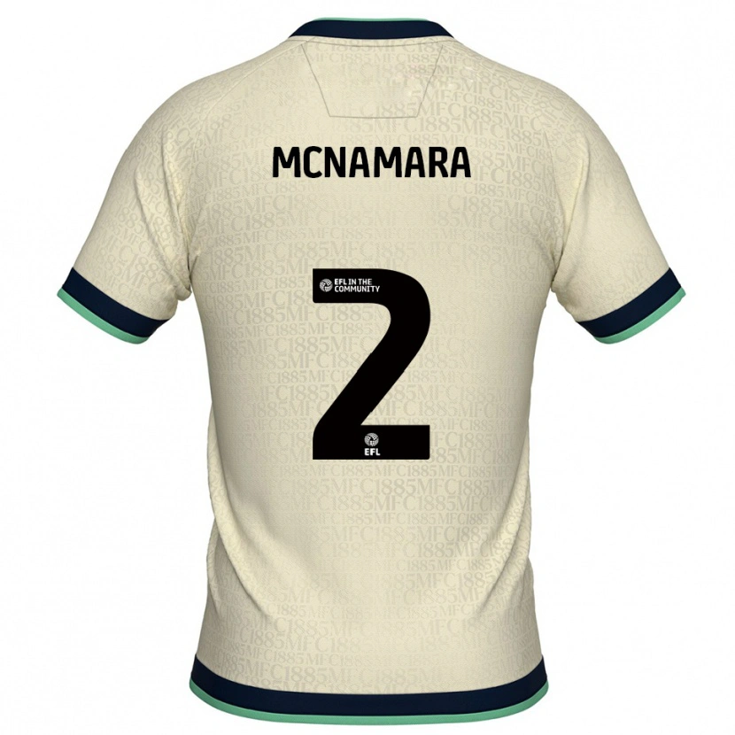 Danxen Damen Danny Mcnamara #2 Champagner Marine Auswärtstrikot Trikot 2025/26 T-Shirt Österreich