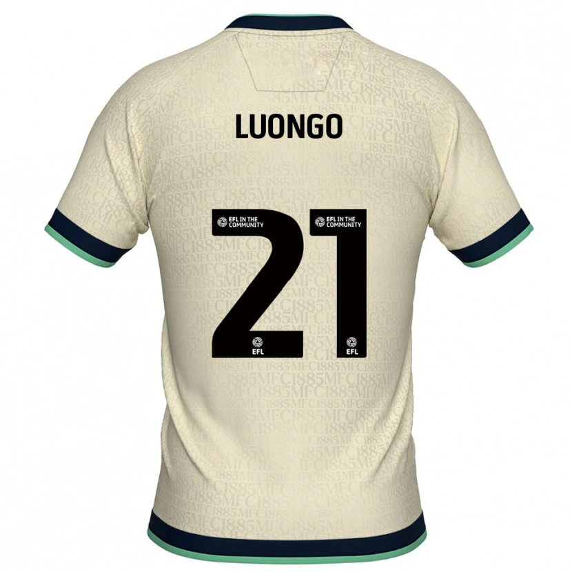 Danxen Damen Massimo Luongo #21 Champagner Marine Auswärtstrikot Trikot 2025/26 T-Shirt Österreich