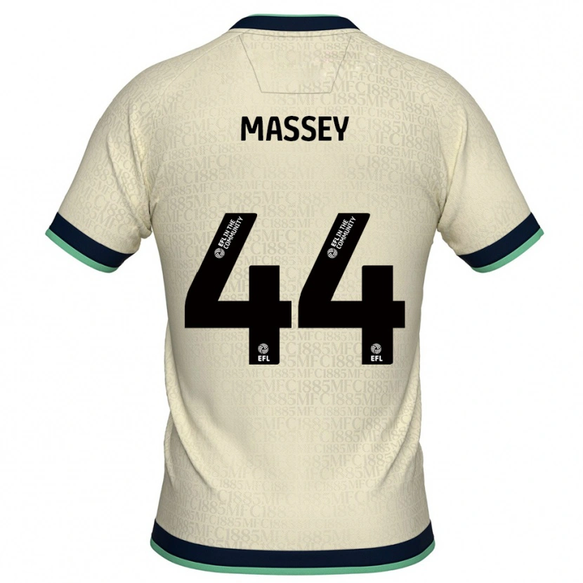 Danxen Damen Alfie Massey #44 Champagner Marine Auswärtstrikot Trikot 2025/26 T-Shirt Österreich