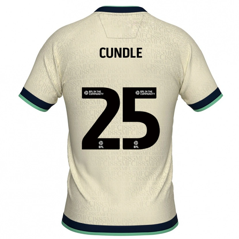 Danxen Damen Luke Cundle #25 Champagner Marine Auswärtstrikot Trikot 2025/26 T-Shirt Österreich