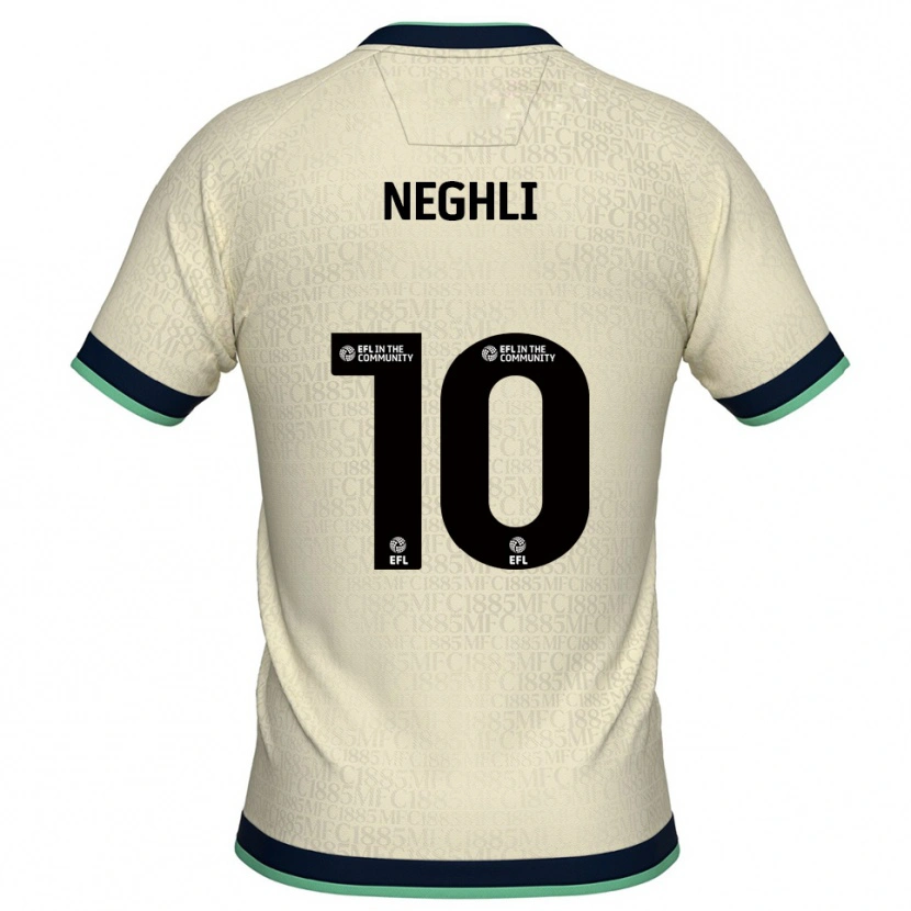 Danxen Damen Camiel Neghli #10 Champagner Marine Auswärtstrikot Trikot 2025/26 T-Shirt Österreich