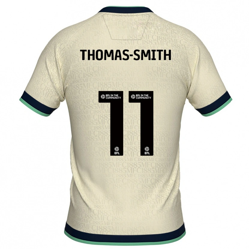 Danxen Damen Jaydon Thomas-Smith #11 Champagner Marine Auswärtstrikot Trikot 2025/26 T-Shirt Österreich