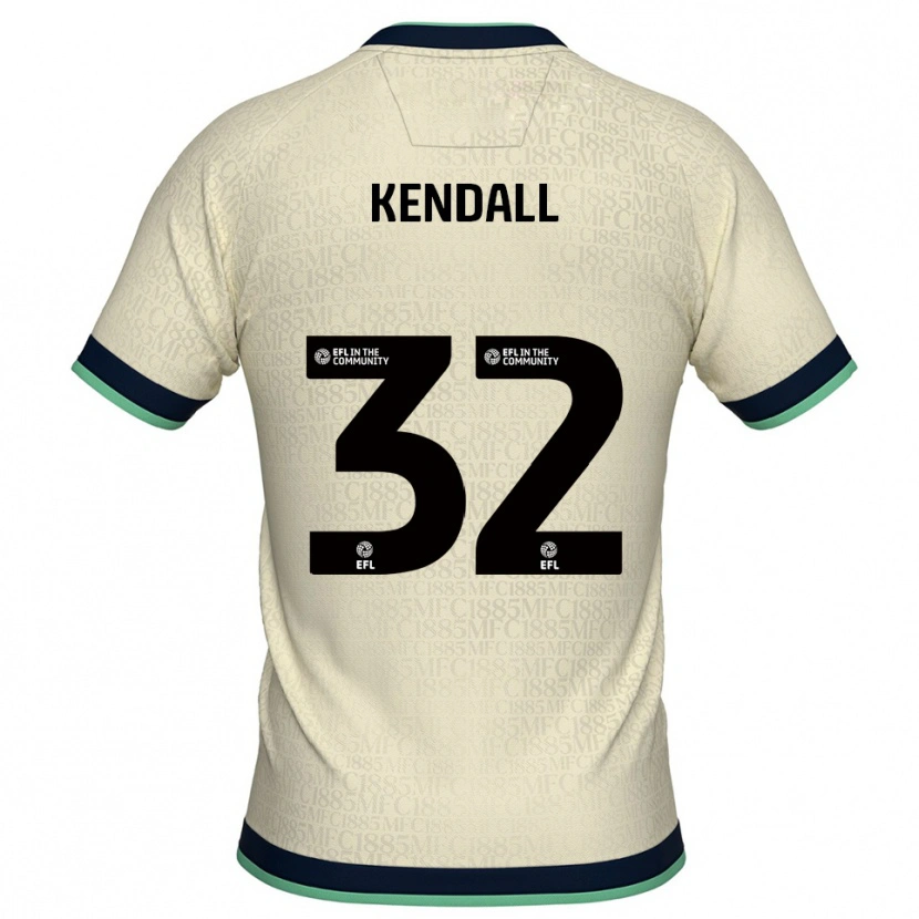 Danxen Damen Sheldon Kendall #32 Champagner Marine Auswärtstrikot Trikot 2025/26 T-Shirt Österreich