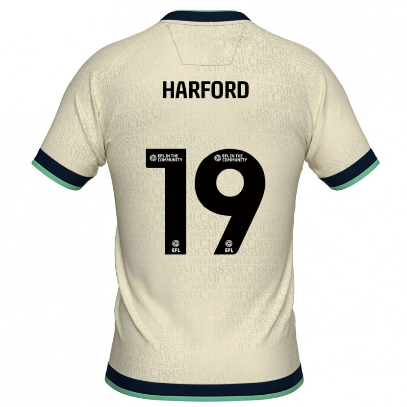Danxen Damen Beth Harford #19 Champagner Marine Auswärtstrikot Trikot 2025/26 T-Shirt Österreich