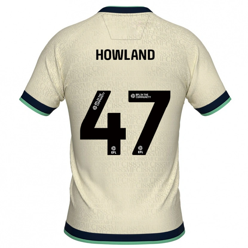 Danxen Damen Jack Howland #47 Champagner Marine Auswärtstrikot Trikot 2025/26 T-Shirt Österreich