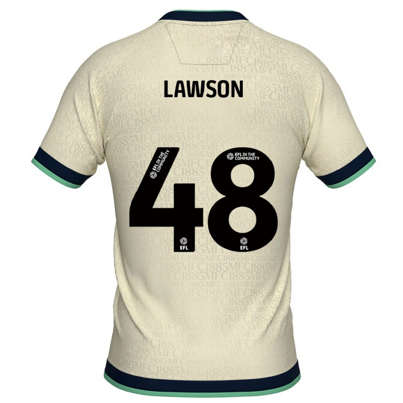 Danxen Damen Sha'mar Lawson #48 Champagner Marine Auswärtstrikot Trikot 2025/26 T-Shirt Österreich