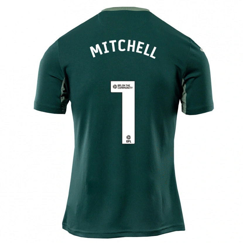 Danxen Damen Rylee Mitchell #1 Grün Weiß Lila Auswärtstrikot Trikot 2025/26 T-Shirt Österreich