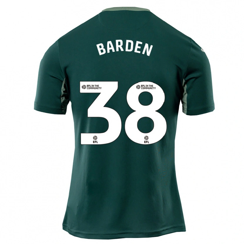 Danxen Damen Daniel Barden #38 Grün Weiß Lila Auswärtstrikot Trikot 2025/26 T-Shirt Österreich