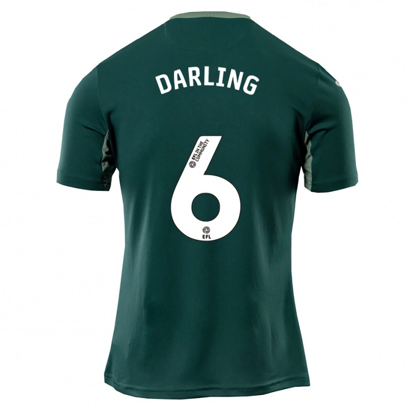 Danxen Damen Harry Darling #6 Grün Weiß Lila Auswärtstrikot Trikot 2025/26 T-Shirt Österreich