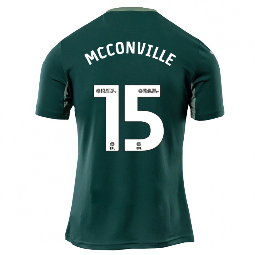 Danxen Damen Ruairi Mcconville #15 Grün Weiß Lila Auswärtstrikot Trikot 2025/26 T-Shirt Österreich