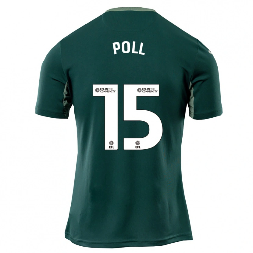 Danxen Damen Lucas Poll #15 Grün Weiß Lila Auswärtstrikot Trikot 2025/26 T-Shirt Österreich