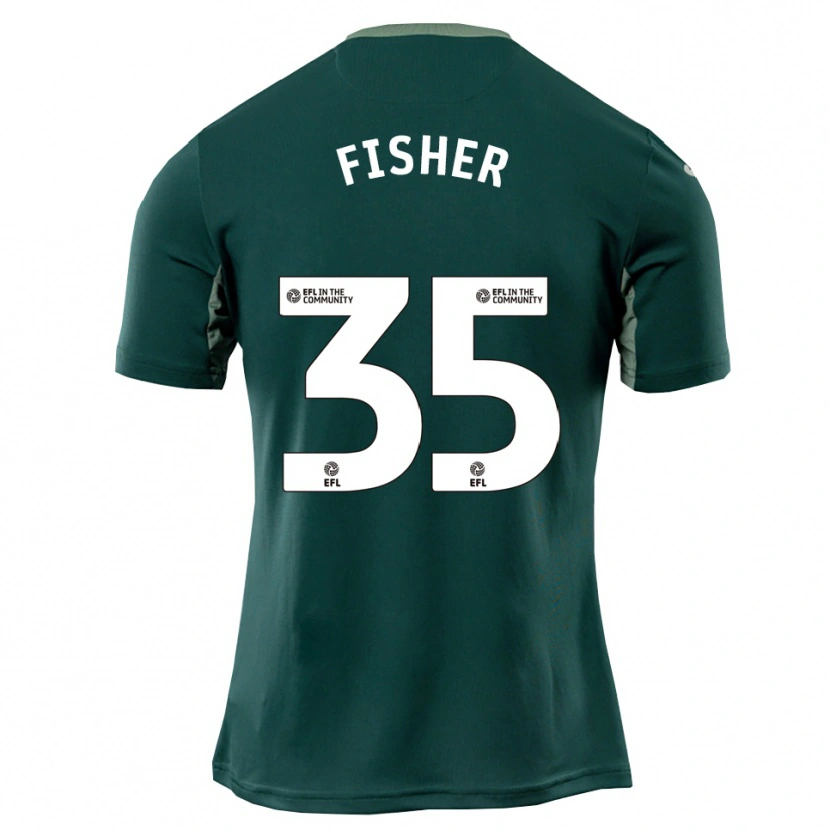 Danxen Damen Kellen Fisher #35 Grün Weiß Lila Auswärtstrikot Trikot 2025/26 T-Shirt Österreich