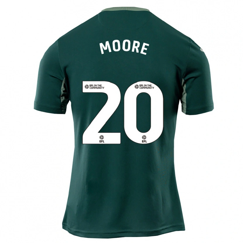 Danxen Damen Isabelle Moore #20 Grün Weiß Lila Auswärtstrikot Trikot 2025/26 T-Shirt Österreich