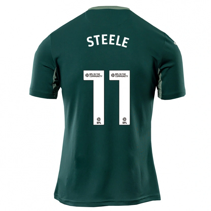 Danxen Damen Kahlil Steele #11 Grün Weiß Lila Auswärtstrikot Trikot 2025/26 T-Shirt Österreich