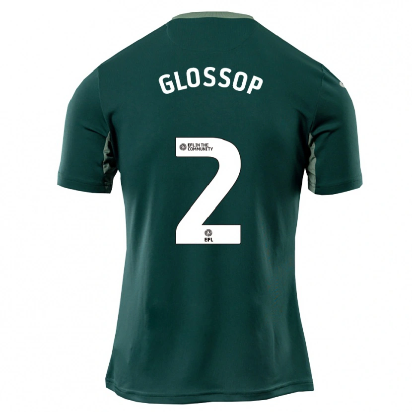 Danxen Damen Jake Glossop #2 Grün Weiß Lila Auswärtstrikot Trikot 2025/26 T-Shirt Österreich