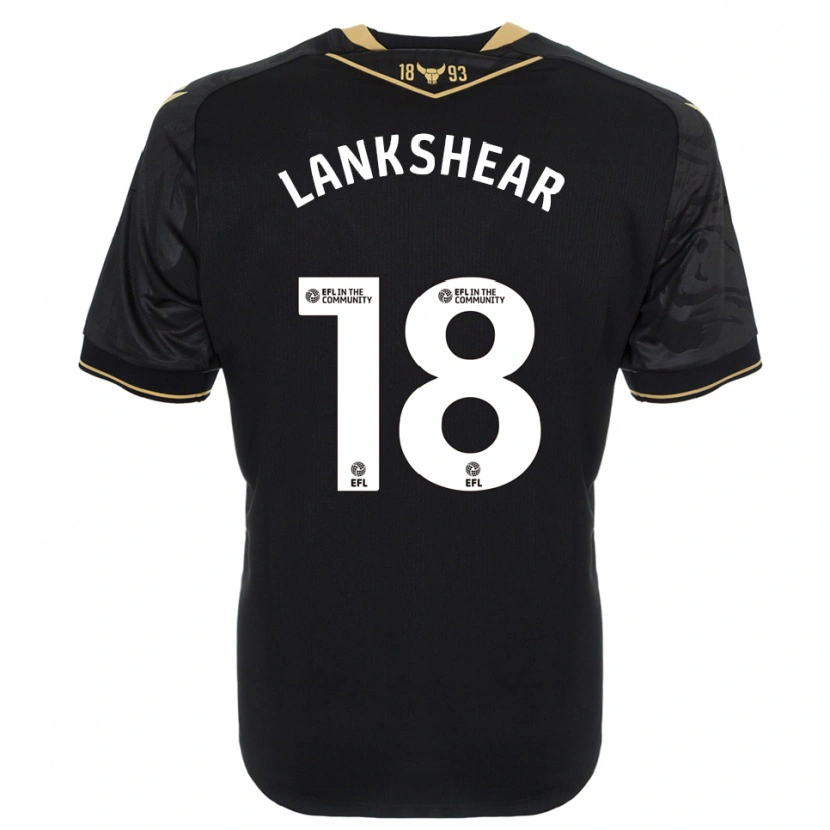 Danxen Damen Will Lankshear #18 Schwarz Gold Auswärtstrikot Trikot 2025/26 T-Shirt Österreich