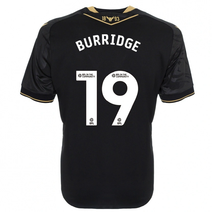 Danxen Damen Leah Burridge #19 Schwarz Gold Auswärtstrikot Trikot 2025/26 T-Shirt Österreich