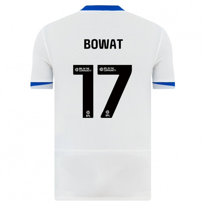 Danxen Damen Ibane Bowat #17 Weiß Schwarz Auswärtstrikot Trikot 2025/26 T-Shirt Österreich