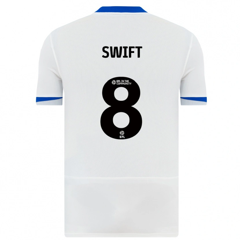 Danxen Damen John Swift #8 Weiß Schwarz Auswärtstrikot Trikot 2025/26 T-Shirt Österreich