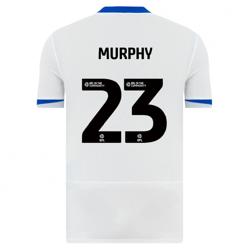 Danxen Damen Josh Murphy #23 Weiß Schwarz Auswärtstrikot Trikot 2025/26 T-Shirt Österreich