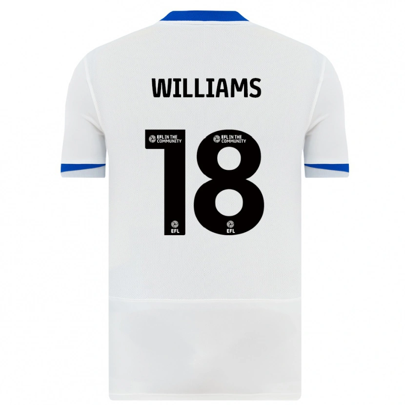 Danxen Damen Scarlett Williams #18 Weiß Schwarz Auswärtstrikot Trikot 2025/26 T-Shirt Österreich