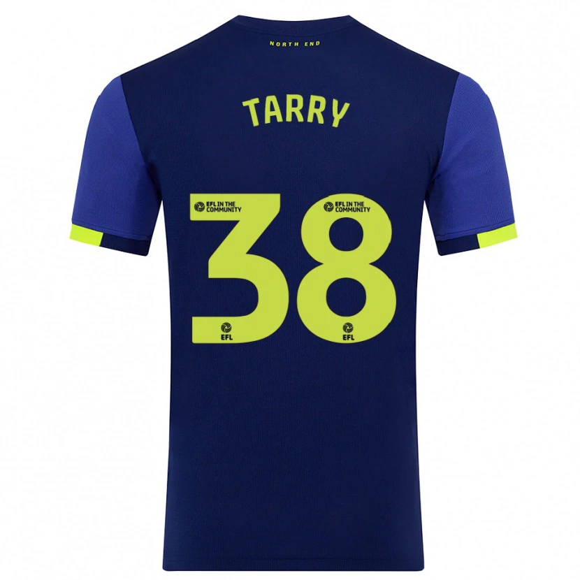 Danxen Damen Troy Tarry #38 Marine Gelb Auswärtstrikot Trikot 2025/26 T-Shirt Österreich