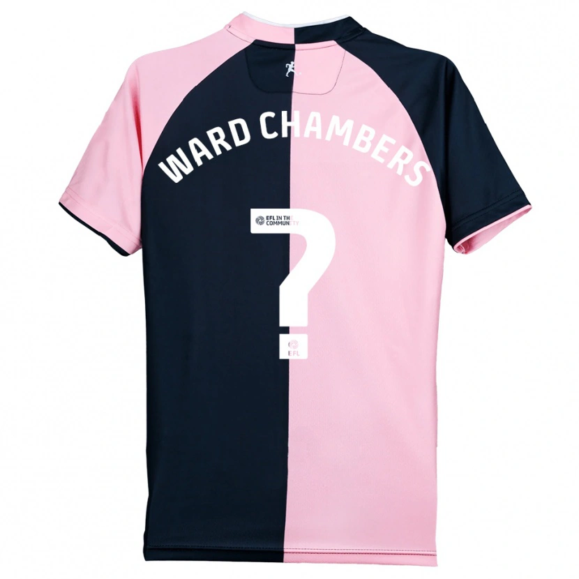 Danxen Damen Courtnay Ward-Chambers #0 Pink Schwarz Auswärtstrikot Trikot 2025/26 T-Shirt Österreich