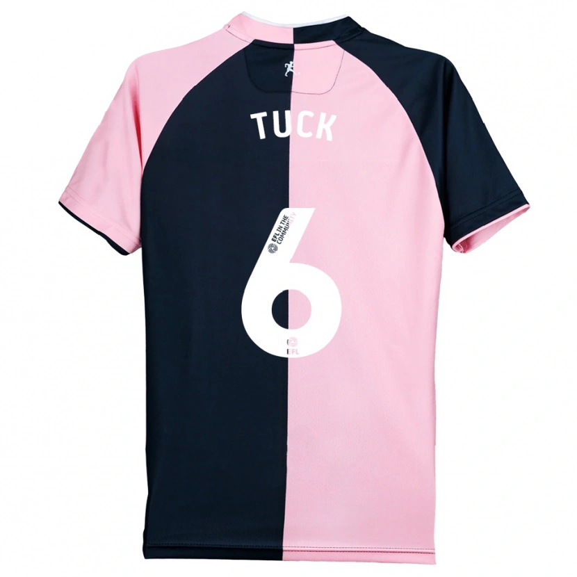 Danxen Damen Alfie Tuck #6 Pink Schwarz Auswärtstrikot Trikot 2025/26 T-Shirt Österreich